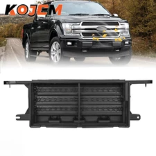 Front Bumper Lower Radiator Grille Airflow Shutter Assembly For Ford F-150 15-17