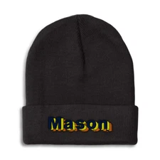 Beanies for Men Mason Winter Hats for Women Acrylic Skull Cap 1 Size