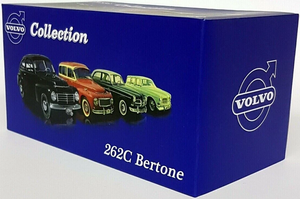 wonderful diecast-modelcar 1/43 VOLVO 262C BERTONE COUPE 1982 - goldmetallic - Image 4 of 4