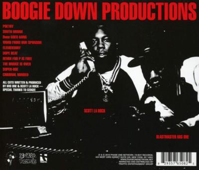 BDP CRIMINAL MINDED KRSOne Scott La Rock Boogie Down Productions