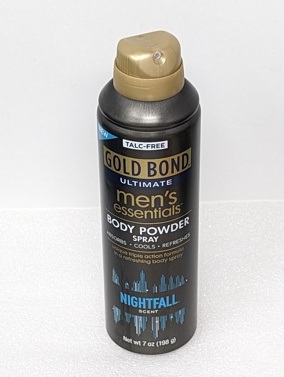Gold Bond Ultimate Men's Essentials Body Powder Spray oz Nightfall Scent