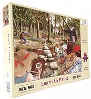 House Of Puzzles Learn To Paint Big 500 Puzzle House Of Puzzles Learn To Paint Big 500 Puzzle