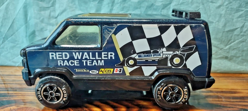 Tonka Red Waller Race Team Van Wallbanger Special USA 1:24 Blue 1980 - Image 3 of 4
