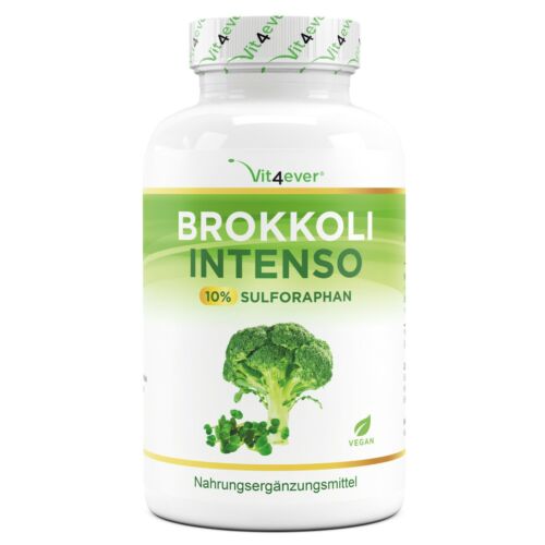 Brokkoli Extrakt - 180 Kapseln (vegan) 1220 mg / Tag 10% Sulforaphan Hochdosiert - Bild 1 von 8