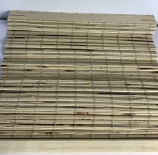 20”x60” Bamboo Shades, Cordless Roman Set of Two   New in Open Box