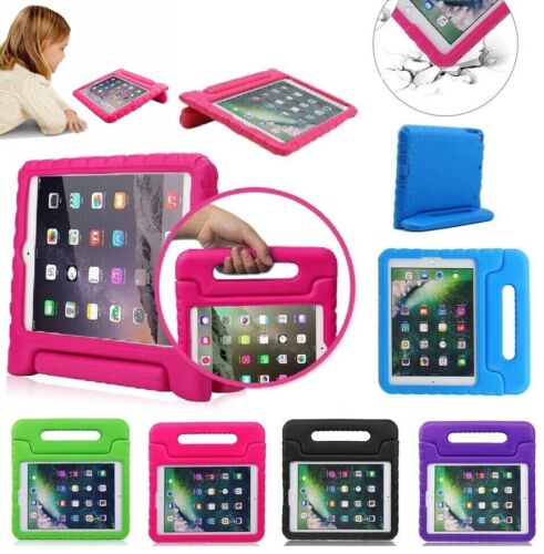 Kids Shockproof Foam Case Handle Cover Stand for iPad 2 3 4 5 Mini Air Pro 10.5 - Afbeelding 1 van 22