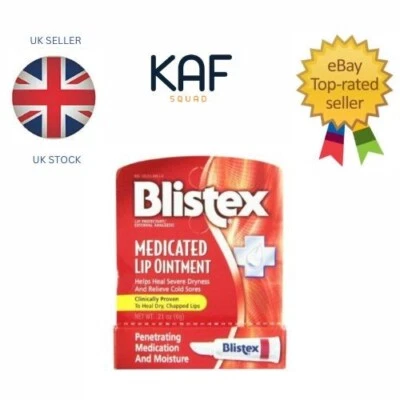 Blistex Lip Ointment Medicated lip Repair Ointment Chapstick lip Balm 06g