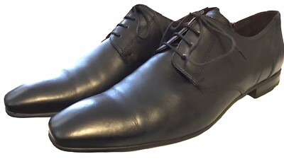 LLOYD of Germany Mens Black Leather Derby Shoes Powell Size  display picture 1