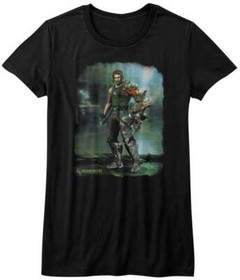 Bionic Commando Damaged Road X Box NES Video Game Women's T Shirt Gamer Merch
