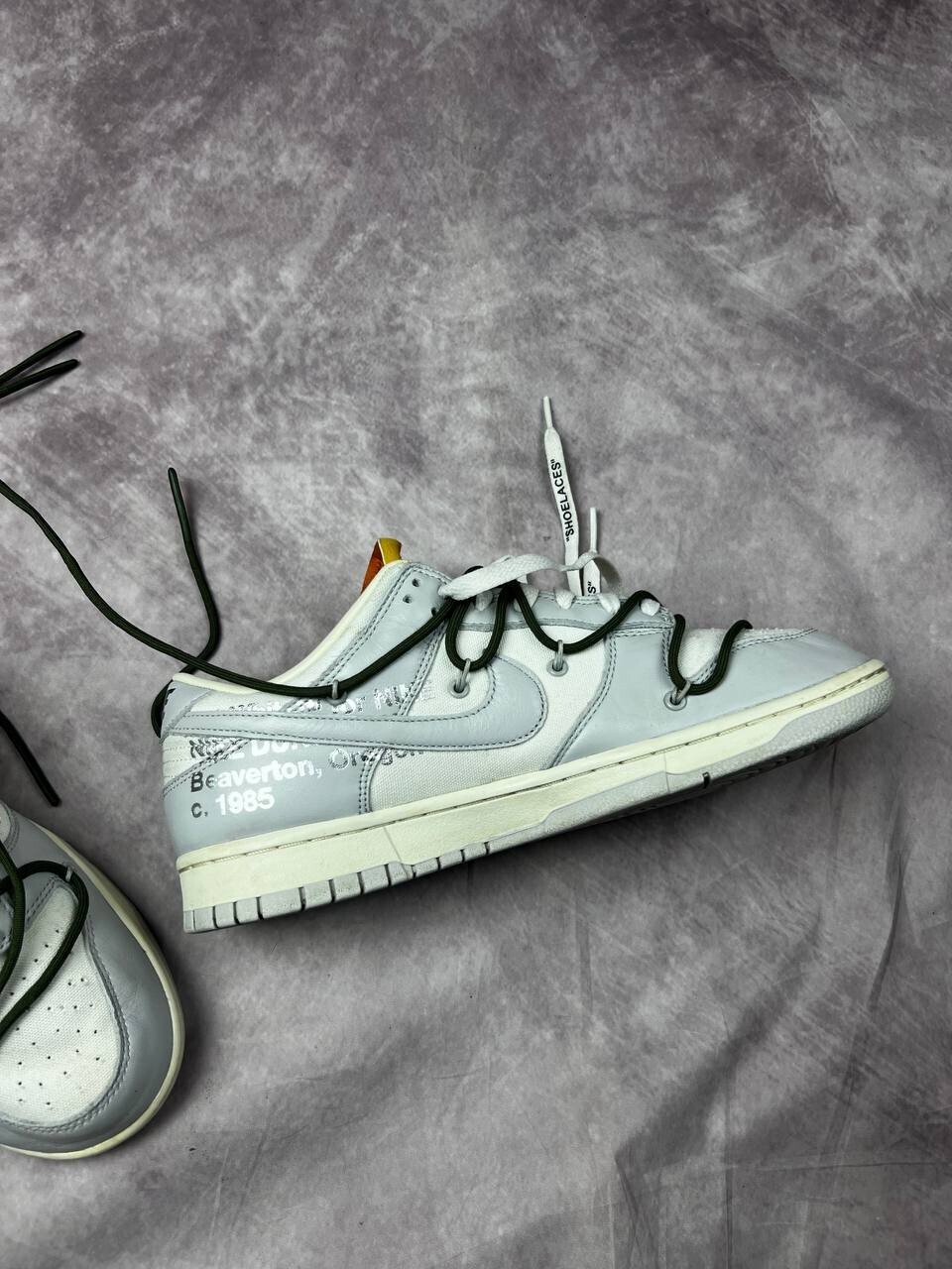 OFF WHITE X NIKE Nike x Off White Dunk Low Lotto 22 di 50 Uomo Taglia 43 27 5 cm US 9 5