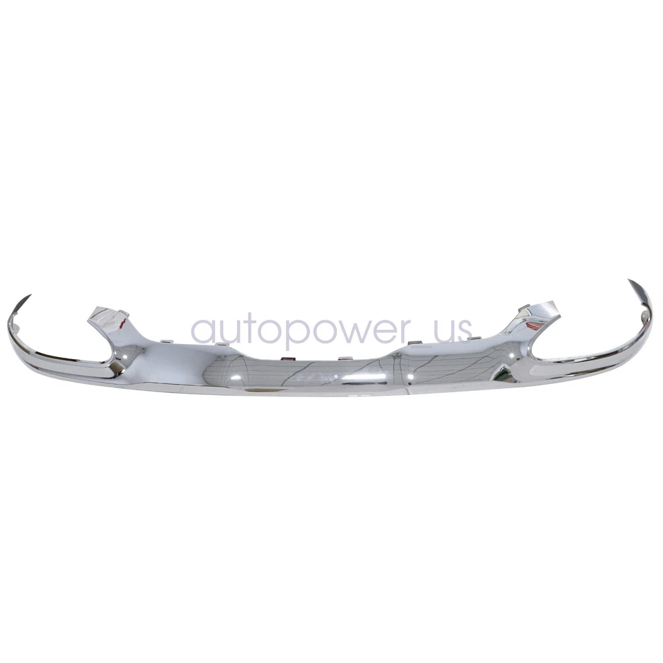 Cubierta inferior placa de deslizamiento cromada trasera para Mercedes-Benz GLC300 16-19 2538852325 Foto 2 de 4