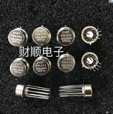 1PCS  ACCELERATION DETECTOR IC ANALOG DEVICES TO-100-10(CAN-10) ADXL50AH ADXL50