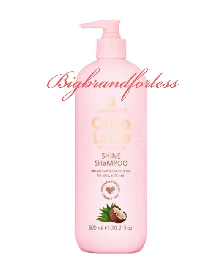 Lee Stafford / Coco Loco & Agave Shine / Shampoo 600 ml Pumpe