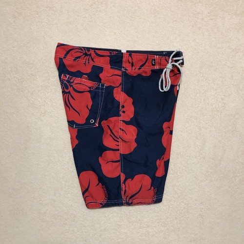 Abercrombie Fitch Mens Shorts Size 34 Floral Reversible Swim Trunks - Minor Flaw - Picture 4 of 13