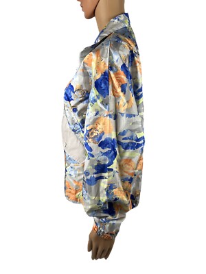 Nike Sportswear Womens Woven Floral Track Jacket Size XXL