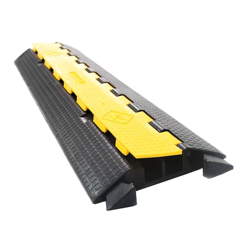 RCP5 Street/Pavement Cable Protector Hi-Vis Yellow Cover for EV  Charging Wires