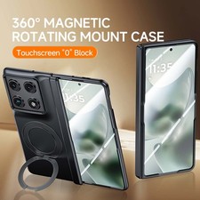 For Moto Razr Fold 2026 Rugged Magnetic Case Hinge Cover Built-in Screen Film