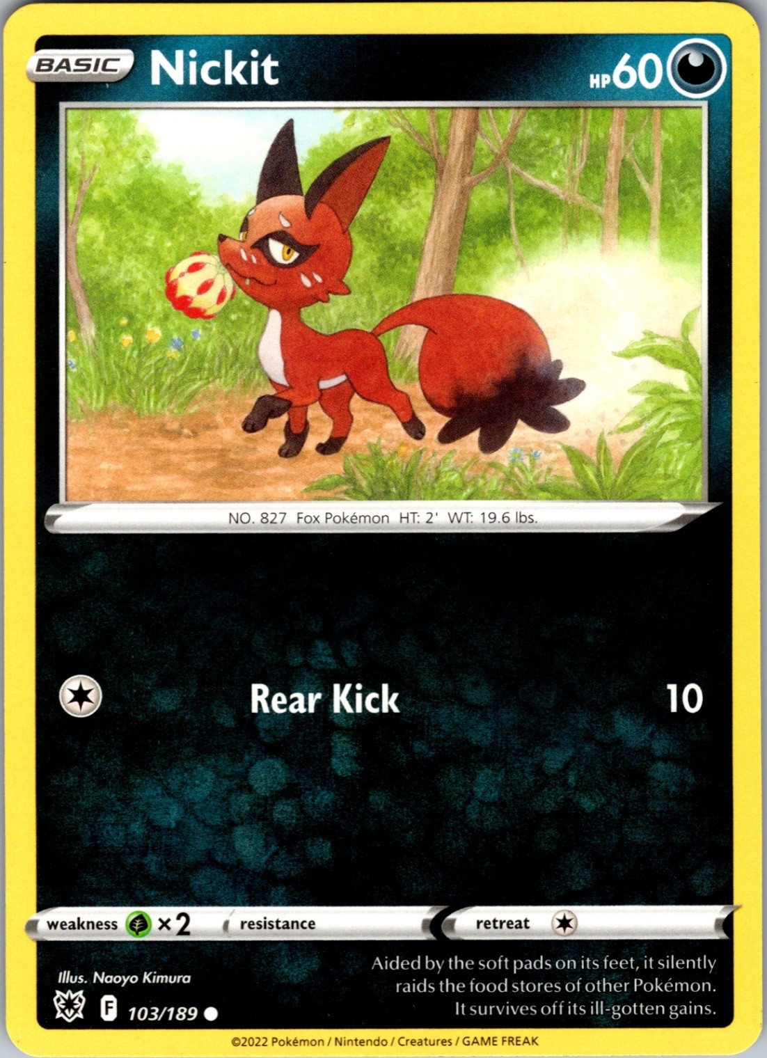 Nickit 103/189 Common Regular SWSH10: Astral Radiance NM