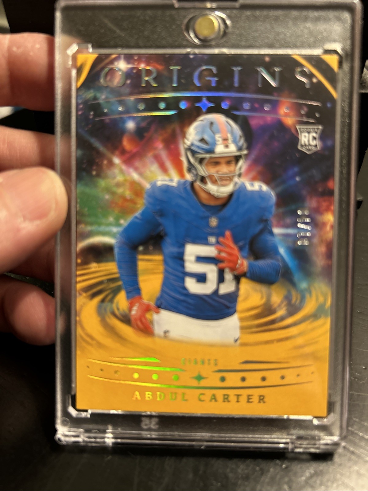 2025 Panini Origins - Rookies Abdul Carter, Abdul Carter #112 Gold /10 (RC)
