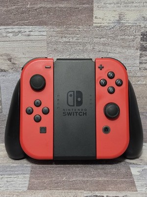Official Nintendo Switch Joy-Con Mario Red w/ Comfort Grip HAC-016