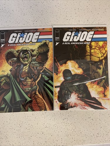 GI JOE A REAL AMERICAN HERO #301 And #303 Cover C 1:10 WALKER VARIANT COMICS