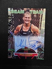 2025 Topps Stadium Club UFC #BTA-KH Kayla Harrison Beam Team 1/1 Inscribed Auto 