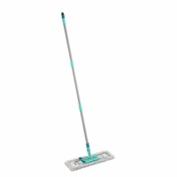 Leifheit Bodenwischer Profi Xl Cotton Plus, Wischmopp, Stahlstiel, 55456
