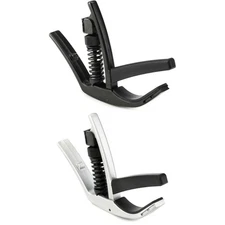 D'Addario NS Artist Capo Pair - Black/Silver