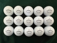 15 CALLAWAY ERC SOFT TRIPLE TRACK GOLF BALLS - MINT/NR MINT - NO LOGOS C