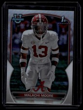 2022 Bowman University Chrome Malachi Moore #74 Refractor