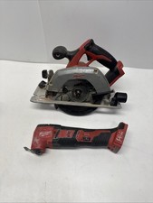 Lot of 2 Milwaukee Tools For Parts Circ Saw and Oscillating Tool