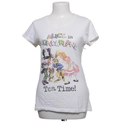 Relaunch, T-shirt, Größe: XL, Weiß/Mehrfarbig, Baumwolle, Print, Damen #dJL