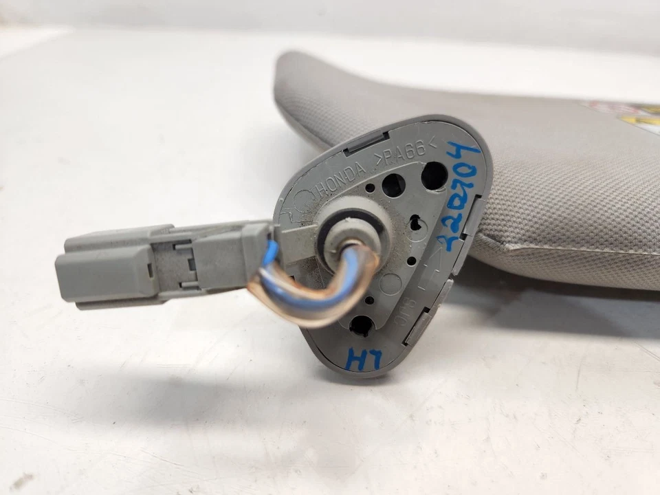 2007-14 Honda Ridgeline Drivers Left Sun Visor *Gray Cloth* DIRTY - Image 4 of 4