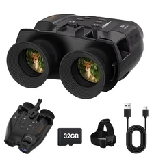 New 3D Night Vision Goggles Infrared Digital Binoculars for Hunting Head Mounted