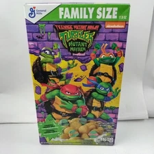 Teenage Mutant Ninja Turtles Collectible Mutant Mayhem Cereal Box 2023 Sealed 