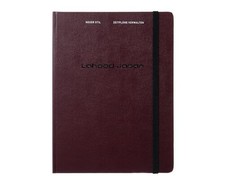 Laconic 2025 Planner B6 Weekly Hardcover Wine LWD07-220WI Starting December 2024