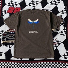 National Geographic Brown and blue dragonfly T-shirt S-5XL Unisex