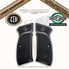 Manopole ZIB per CZ 75 75B 85 85 85B SP-01 Full Size Shadow 1 Mamba 1993 Nero