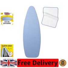 Verbrennungsfester Bügelbrettbezug - extra dicker 7 mm Stoff & Netzschutz