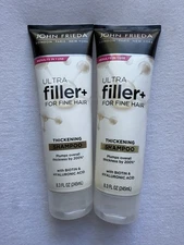 2 Pack John Frieda Ultra Filler Thickening Shampoo & Conditioner 8.3 Oz Each