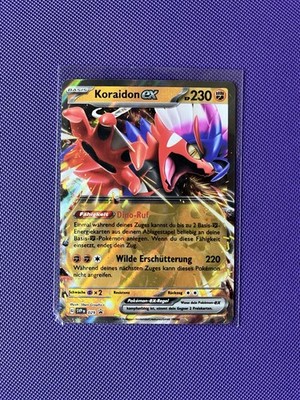 Pokémon TCG Koraidon EX 029 Black Star Promo Deutsch