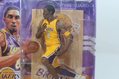 McFarlane NBA 3 KOBE BRYANT Yellow Jersey Variant #8 Los Angeles