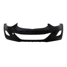 Front Bumper Cover Primed For 2011 2012 2013 Hyundai Elantra Sedan HY1000185
