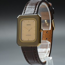 Vintage 80's RADO Diastar 153.1013.3 Quartz Tungsten Gold 24mm Ladies Watch MINT