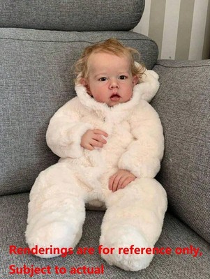 NEW Realistic 55CM Baby Reborn Doll Hand-Painted 3D Skin FREE SHIPPING