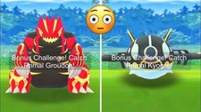 Pokémon Go/X10 Kyogre/Groudon Raid Fang 