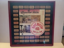 Riverview Amusement Park Chicago Illinois, Memorabilia, Collectors, Ride Tickets