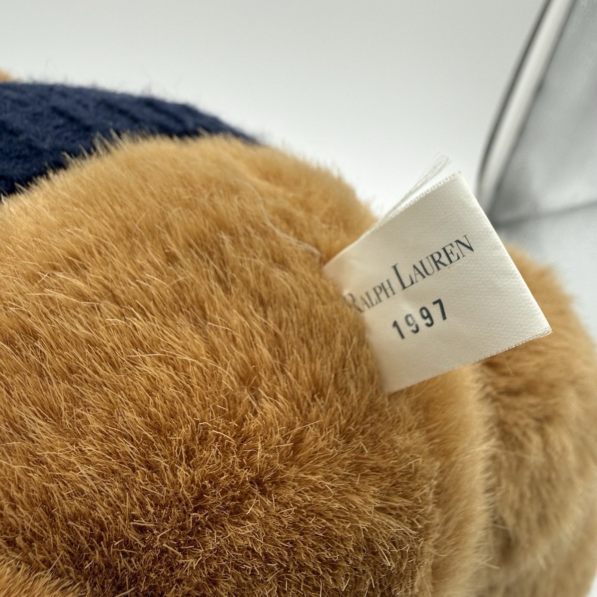 Polo Ralph Lauren ぬいぐるみ 1997年製 Vintage 1997 Ralph Lauren Polo Plush Teddy Bear in Knit Sweater