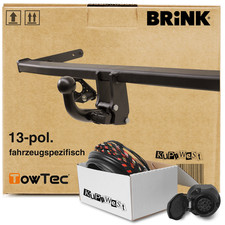 Für Subaru Impreza Stufenheck GC Brink Anhängerkupplung abnehmbar & 13pol E-Satz