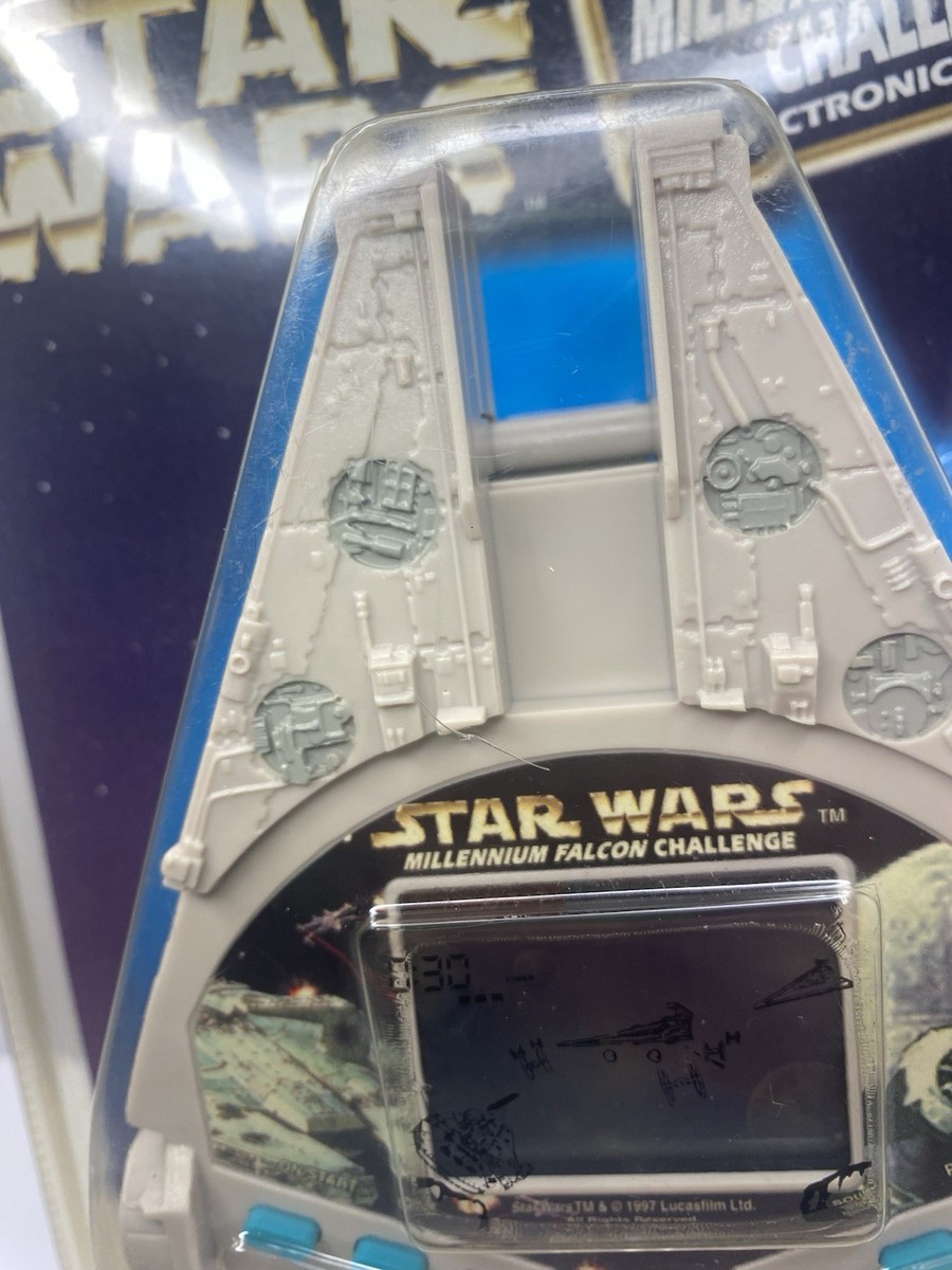 Star Wars Millennium Falcon Challenge Handheld Game Tiger